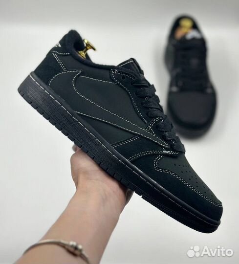 Nike Air Jordan 1 Low Travis Scott Black Phantom