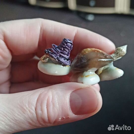 Черепаха из морских ракушек