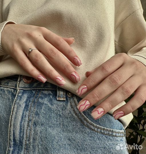 Маникюр с покрытием