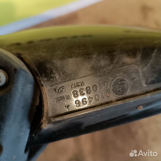 Левое зеркало Mitsubishi lancer 9