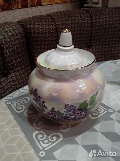 Сервиз чайный сирень дулева