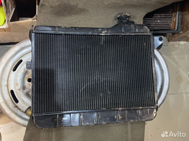 Радиатор медный ваз 2106