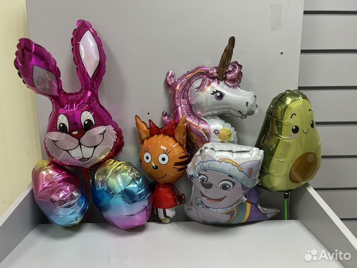 Воздушные шары на палочке оптом