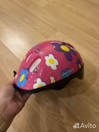Шлем велосипедный детский 50-54 для девочки
