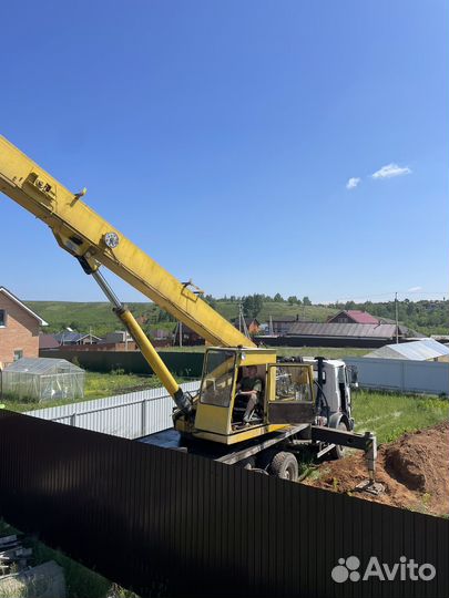 Аренда и услуги автокрана, 25 т, 38 м