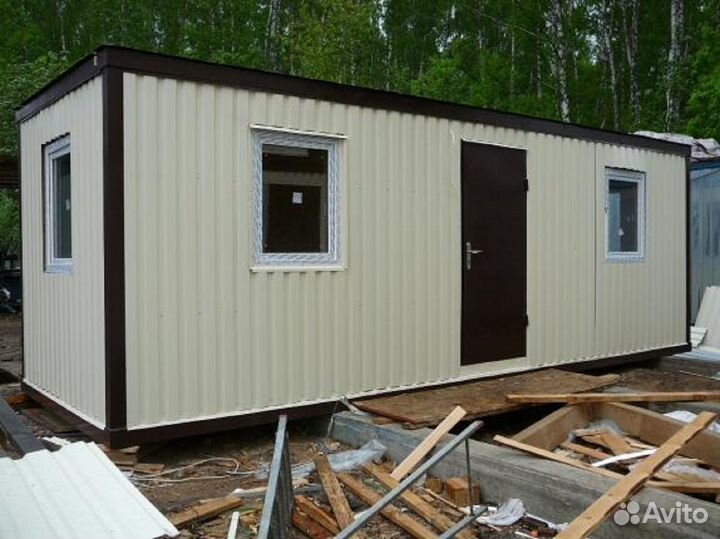 Бытовка металлическая 6 метров