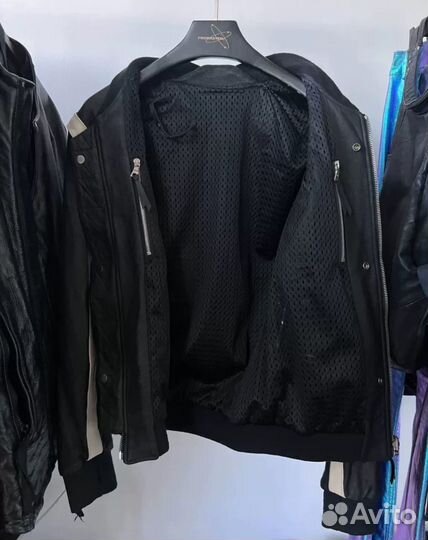 Кожаная куртка Boris Bidjan Saberi BBS