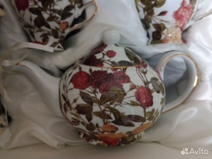 Чайный сервиз фарфор royal crown