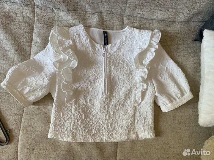 Zara, Блузка нарядная для девочки, размер xxs