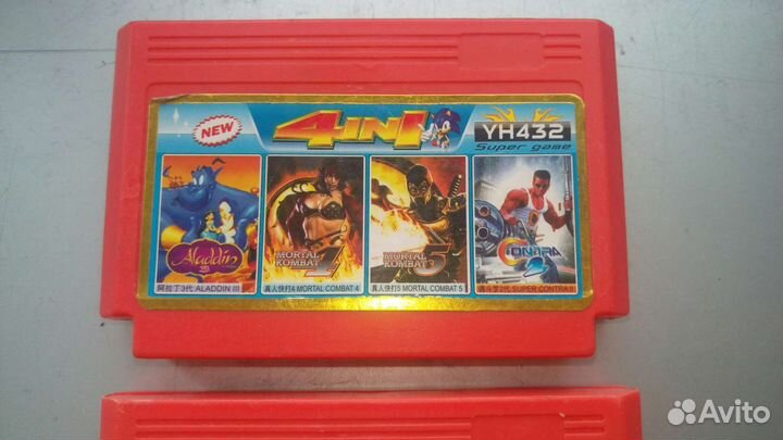 Картриджи для Dendy и джойстики