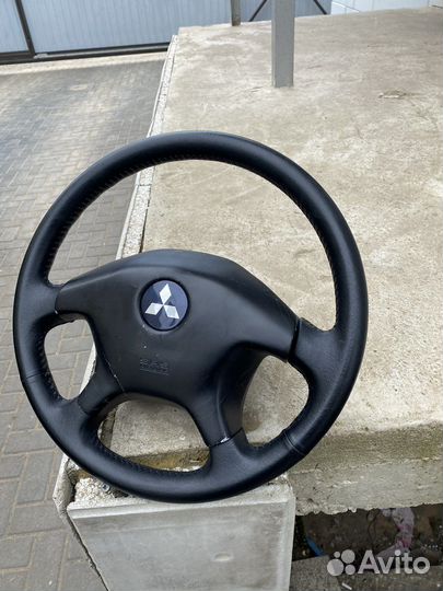 Руль с air bag на Mitsubishi Outlander CU5W