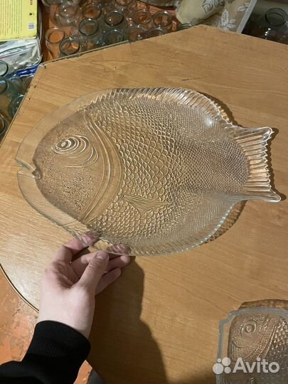 Блюда набор 3 шт (под рыбу)