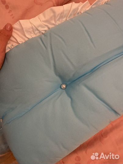 Бортики и балдахин в кроватку