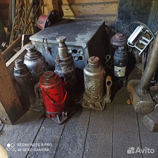 Домкраты гидравлические бу разные