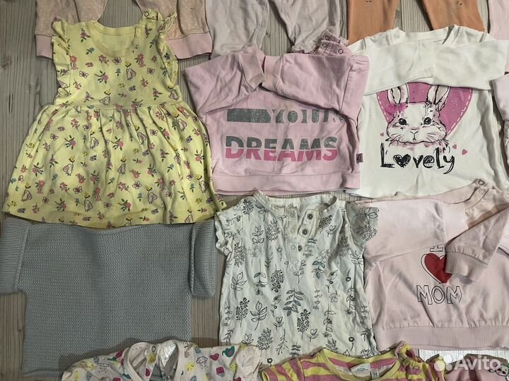 Детская одежда вещи пакетом на девочку