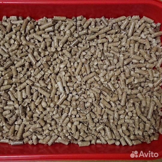 Наполнитель древесный для кошек и грызунов