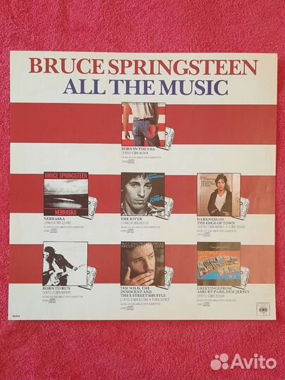 Bruce springsteen Born in the USA винил lp