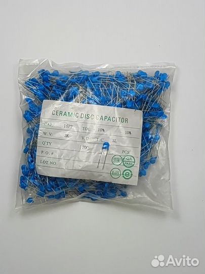 Конденсатор 3KV-15PF