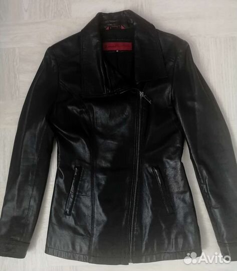 Куртка кожаная женская 42 - 44размер