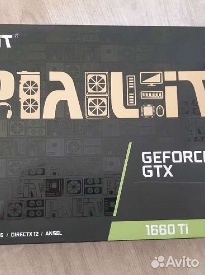 Продам видеокарту 1660TI Palit