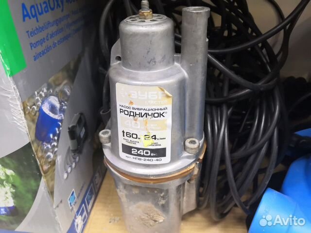Насос вибрационный зубр родничок нпв-240-40