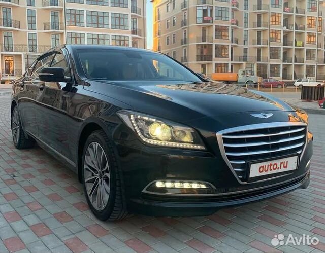 Дефлекторы окон Hyundai Genesis 2 (2013-2016)