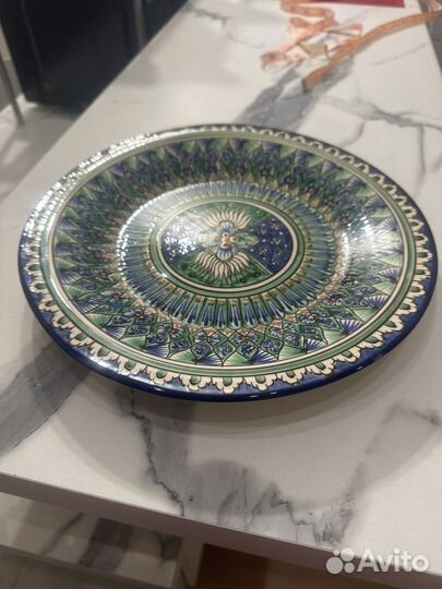 Блюдо ляган ручная работа