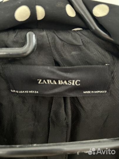 Пиджак zara xs s