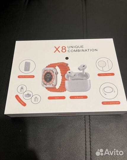 Подарочный набор apple 6 в 1 watch 8