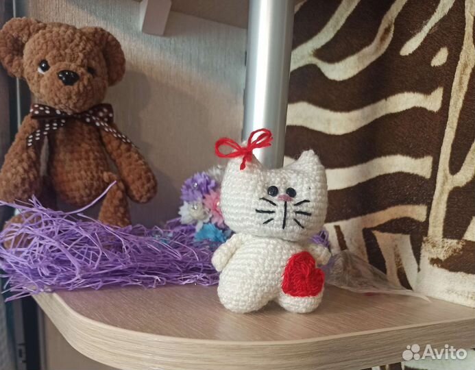 Вязаный котик