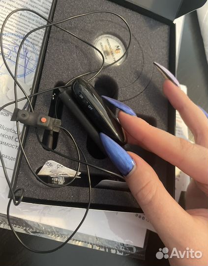 Микронаушник капсульный Bluetooth Box Mini