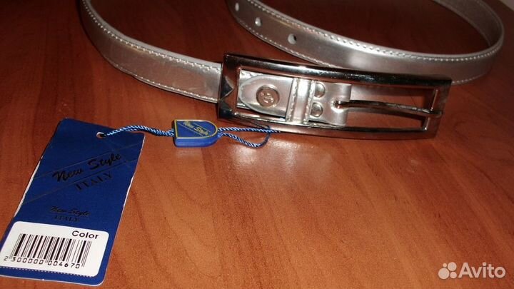 Ремень New Style Италия 105 / 2 см кожзам