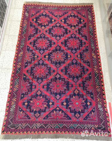 Ковер-Сумах ручной работы.Арт-39.Шерсть.Винтаж