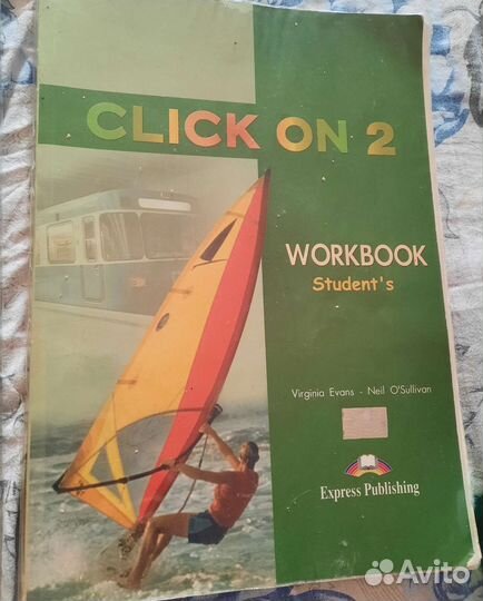 Учебник+тетрадь по английскому клик он 2