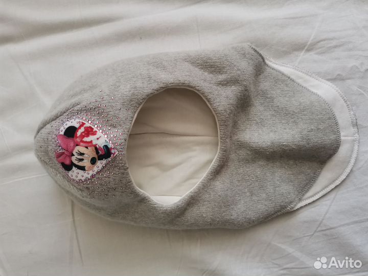 Шапка шлем для девочки