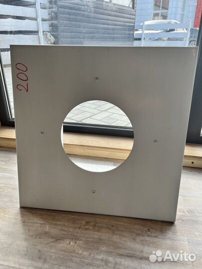 Потолочно-проходной узел для дымоходов