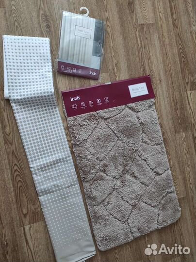 Коврики и шторы для ванной Новые