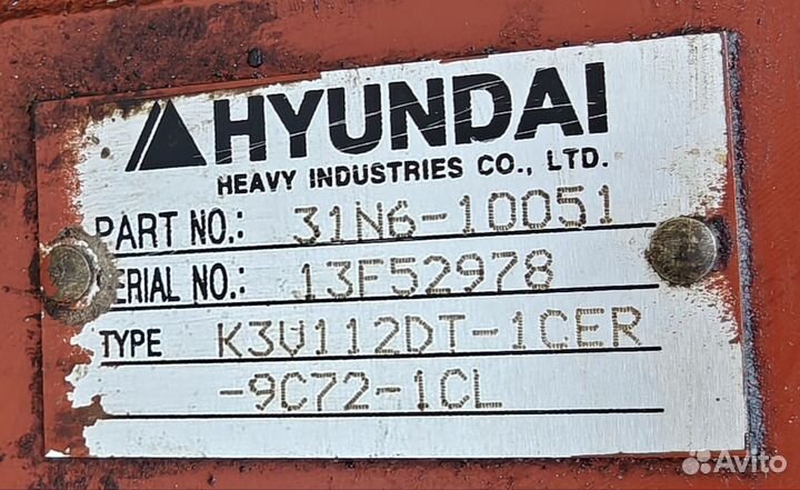 Гидравлический насос Hyundai R210LC-7