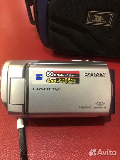 Видеокамера sony dcr-sx40e