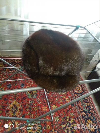 Меховая мужская кепка