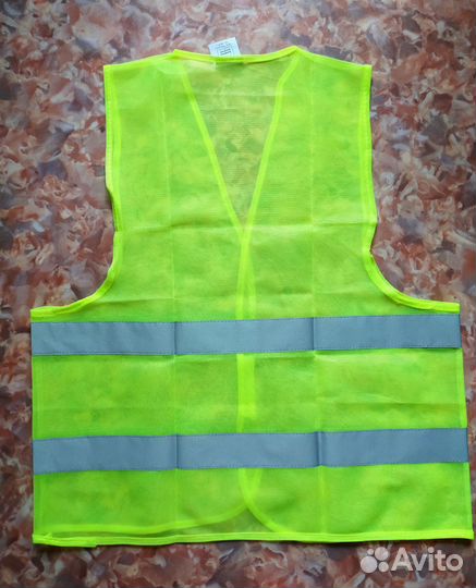 Жилет светоотражающий. Новый