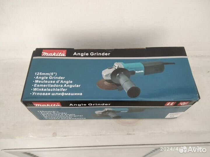 Ушм болгарка makita 125 новая