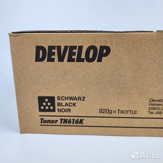 TN-616K Develop Тонер ориг черный Konica Minolta C6000