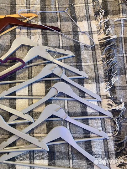 Вешалки плечики деревянные