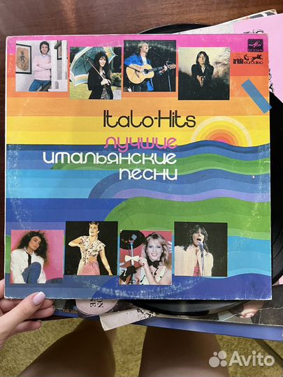 Виниловая пластинка лучшие итальянские хиты