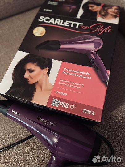 Фен scarlett
