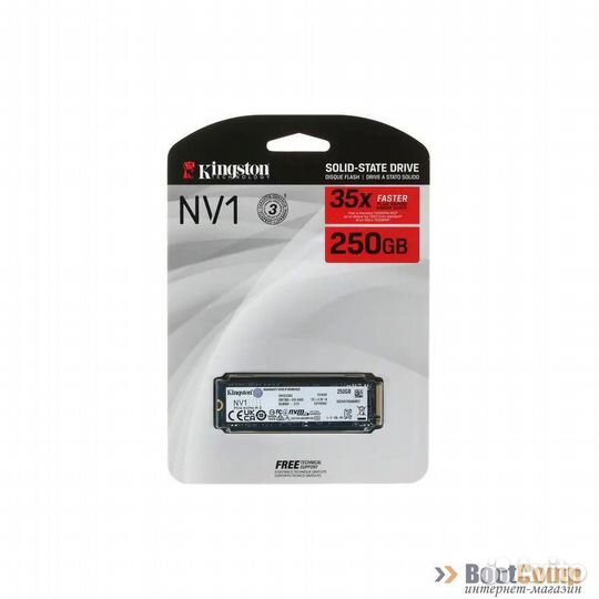 Жесткий диск SSD M.2 250GB Kingston SNV2S/250G