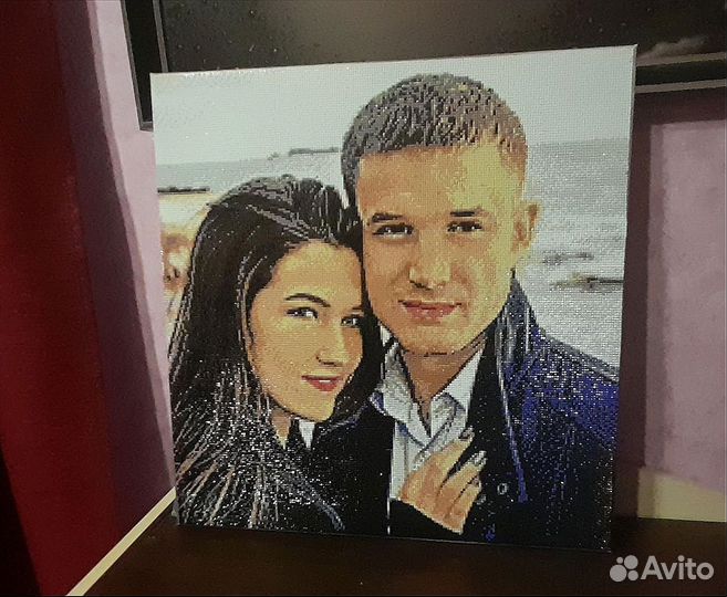 Алмазная мозаика по фото - производство