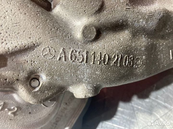 Клапан егр + охладитель Mercedes E-Class C207