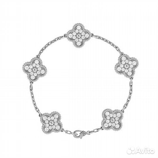 Браслет в стиле Van Cleef Arpels Vintage Alhambr